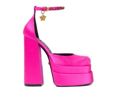 Туфли Versace Medusa Aevitas Розовые F