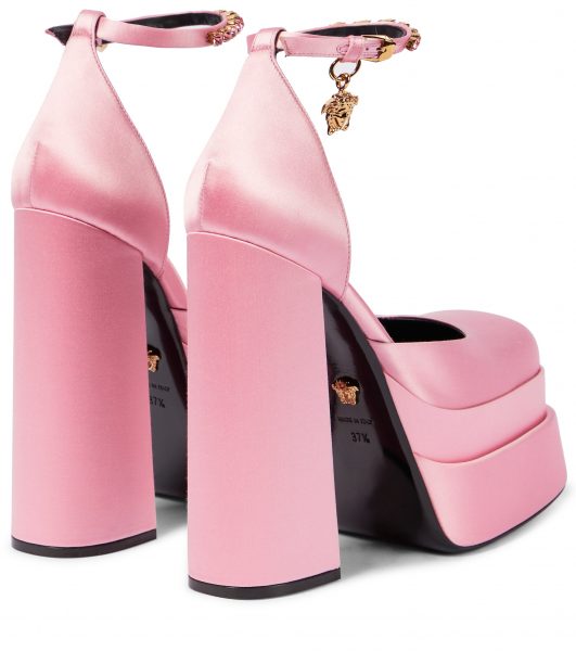 Туфли Versace Medusa Aevitas Светло розовые F