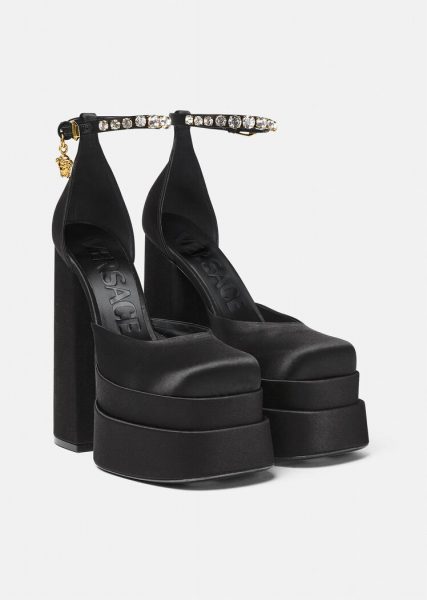 Туфли Versace Medusa Aevitas Черные F