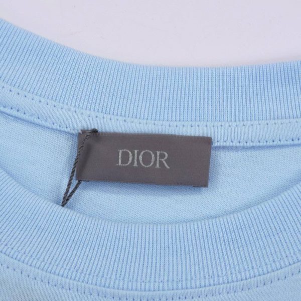 Футболка Dior Cd Icon Голубая M