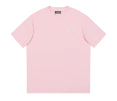 Футболка Dior Cd Icon Розовая M