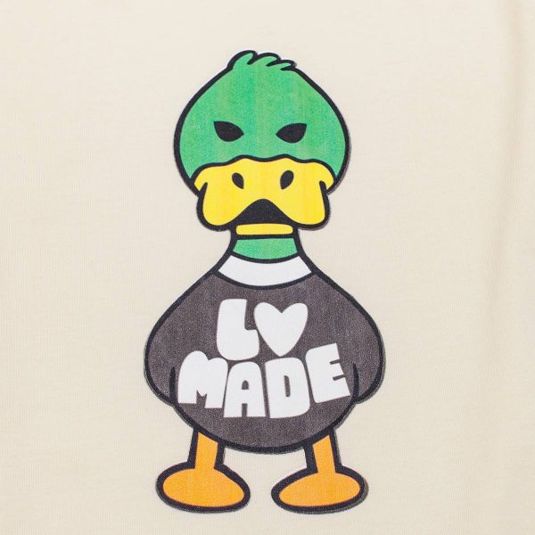 Футболка Louis Vuitton X Nigo Duck Кремовая F