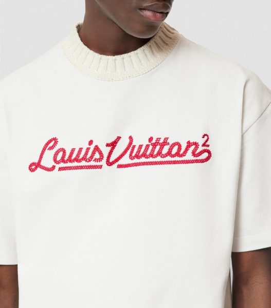 Футболка Louis Vuitton Белая F