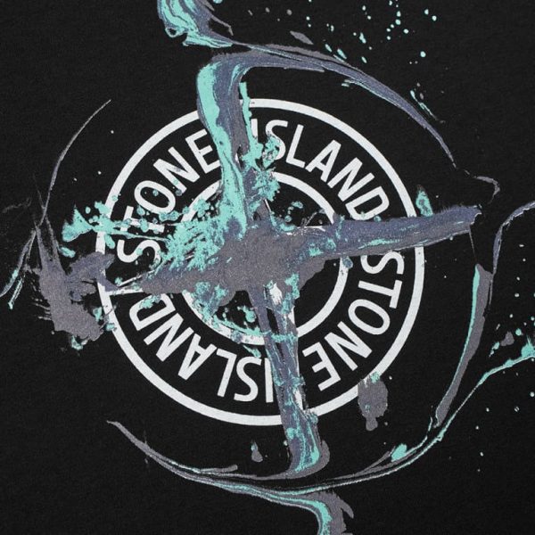 Футболка Stone Island A Href Черная F