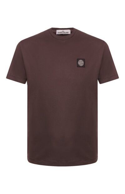 Футболка Stone Island Темно коричневая M