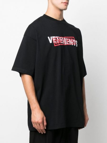Футболка Vetements Confidential Черная F