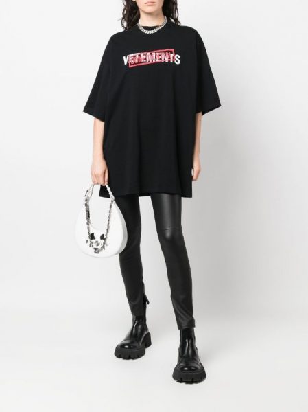 Футболка Vetements Confidential Черная F