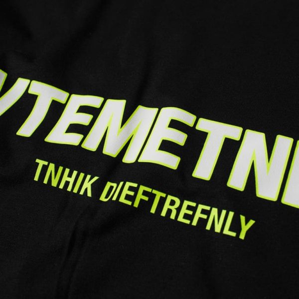Футболка Vetements Черная F