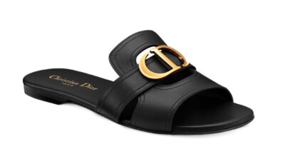 Шлепанцы Dior Montaigne Черные F