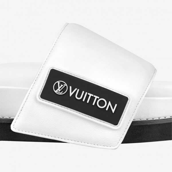 Шлепанцы Louis Vuitton Lv Sunset Белые F
