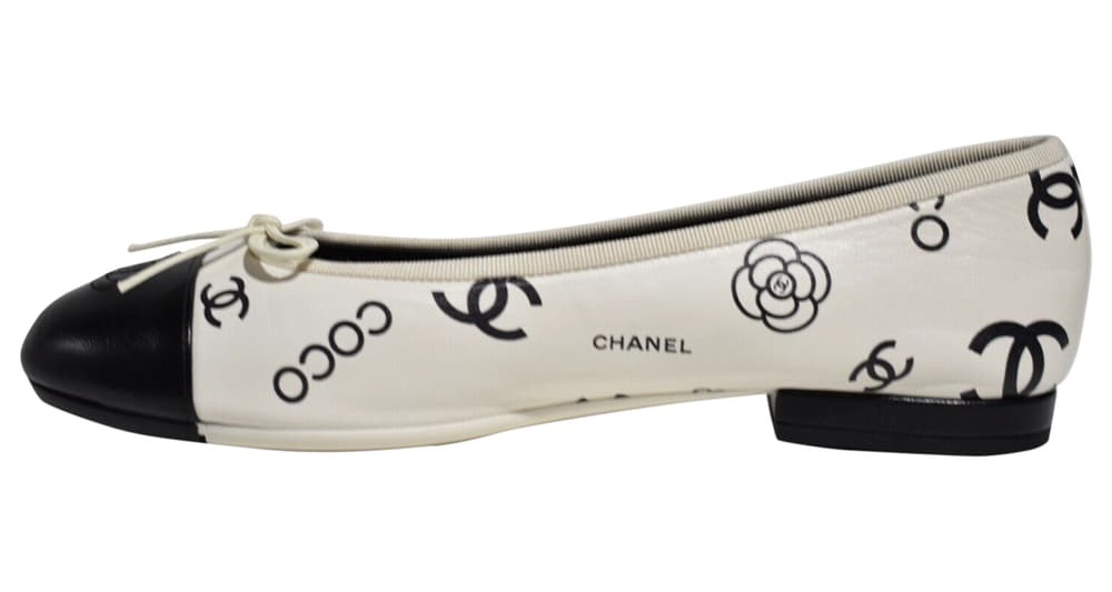 Балетки Chanel Белые F