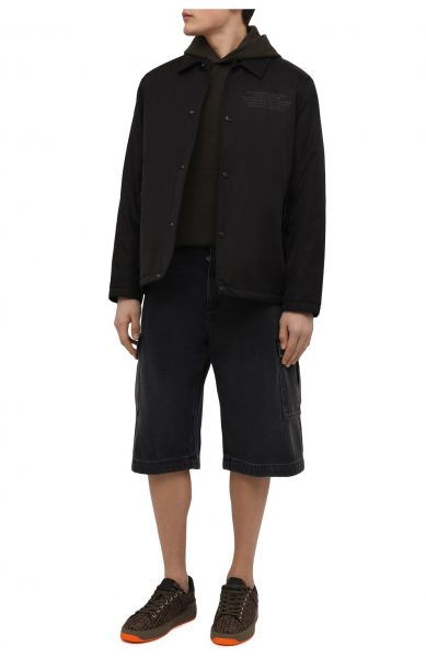 Кеды Balmain B court Темно зеленые M
