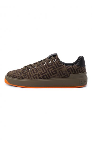Кеды Balmain B court Темно зеленые M