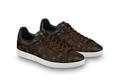 Кеды Louis Vuitton Luxembourg Темно коричневые M