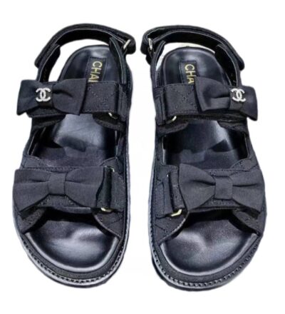 Сандали Chanel Dad Черные F