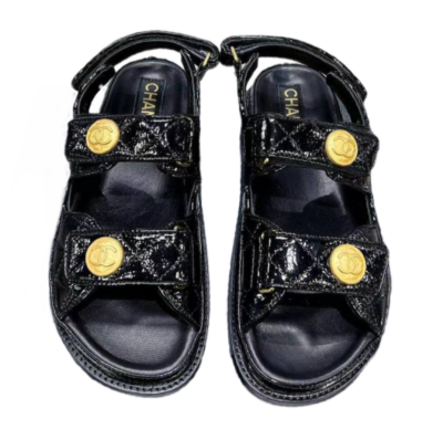 Сандали Chanel Dad Черные F