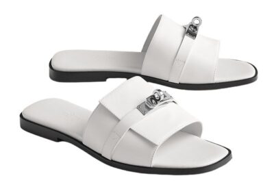 Сандали Hermes Giulia Белые F