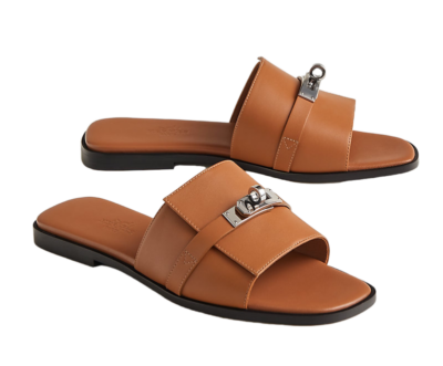 Сандали Hermes Giulia Коричневые F
