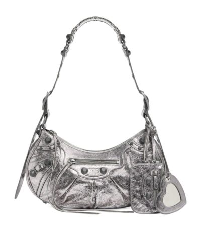 Сумка Balenciaga Cagole Xs Серебряная N