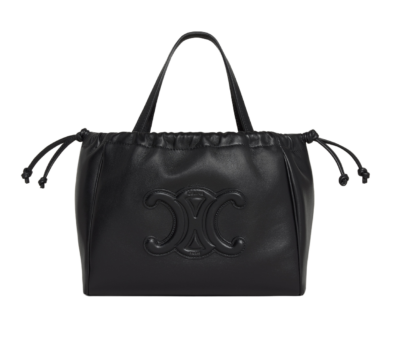 Сумка Celine Cabas Drawstring Cuir Triomphe Черная N