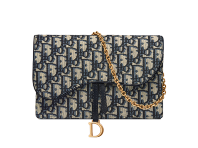 Сумка Dior Saddle Синяя N