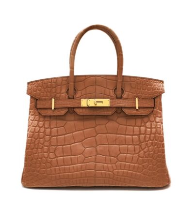 Сумка Hermes Birkin Коричневая N