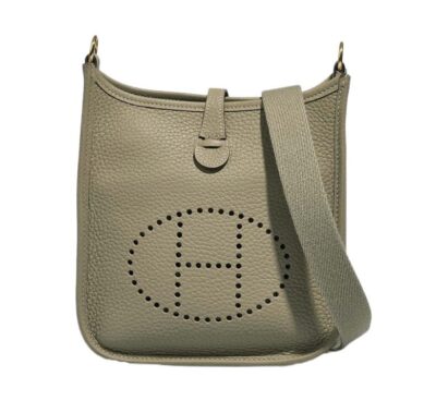 Сумка Hermes Evelyne Темно зеленая N