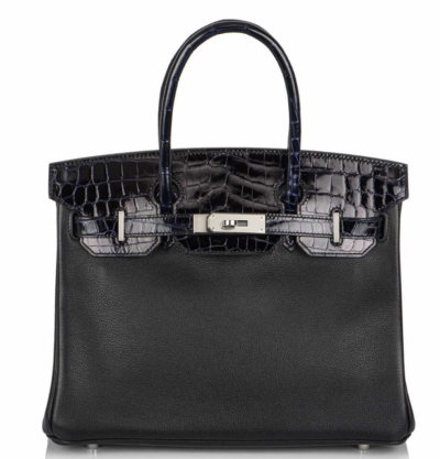 Сумка Hermes Touch Birkin Черная N