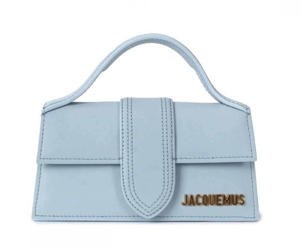 Сумка Jacquemus Le Grand Bambino Голубая N