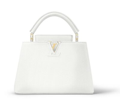 Сумка Louis Vuitton Capucines Bb Белая N