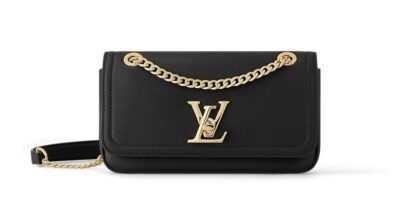 Сумка Louis Vuitton Lockme Chain East West Черная N