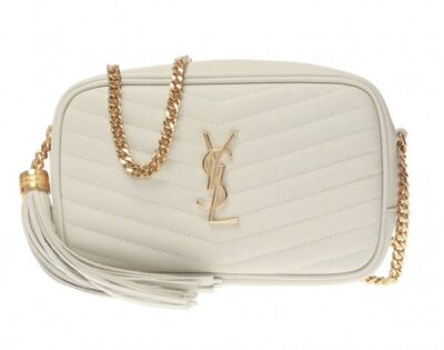Сумка Saint Laurent Lou Белая N