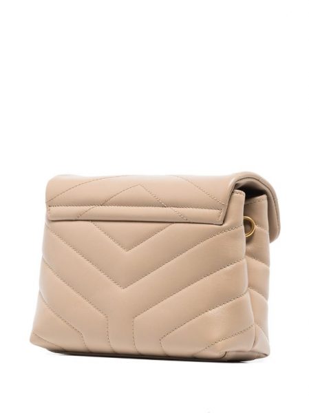 Сумка Saint Laurent Loulou Toy Бежевая N