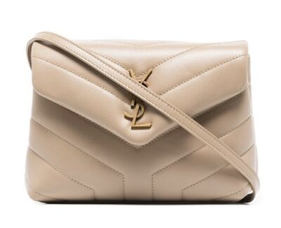 Сумка Saint Laurent Loulou Toy Бежевая N