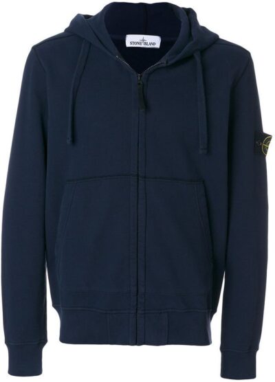 Толстовка Stone Island Темно синяя F