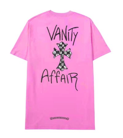 Футболка Chrome Hearts Matty Boy Vanity Affair Розовая F