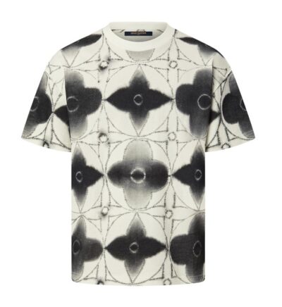 Футболка Louis Vuitton Shibori Tie dye Темно серая M
