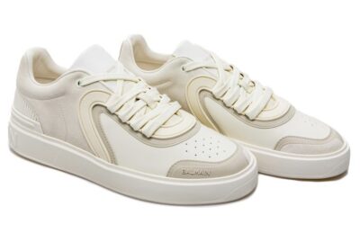 Кроссовки Balmain B skate Low Top Белые M