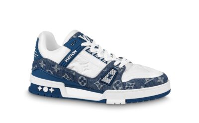Кроссовки Louis Vuitton Lv Trainer Синие F