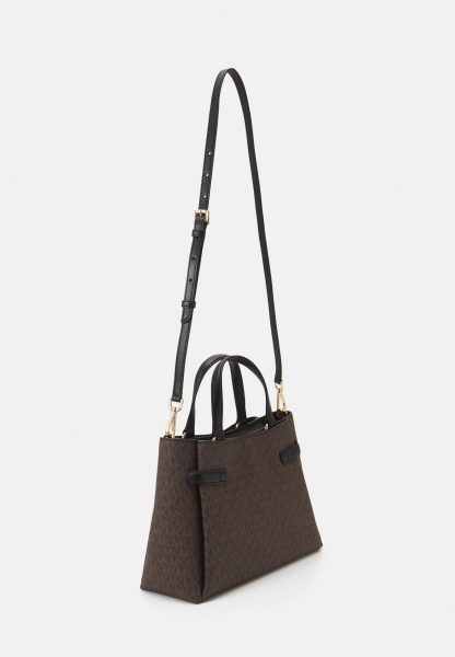 Сумка Michael Kors Angelina Темно коричневая N