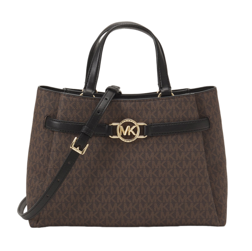 Сумка Michael Kors Angelina Темно коричневая N