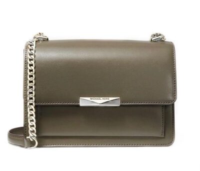 Сумка Michael Kors Jade Large Темно зеленая N