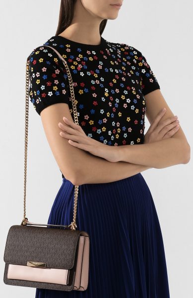 Сумка Michael Kors Jade Темно коричневая N
