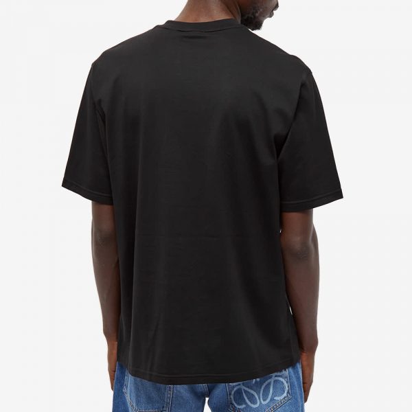 Футболка Burberry Letchford Logo Tee Черная F
