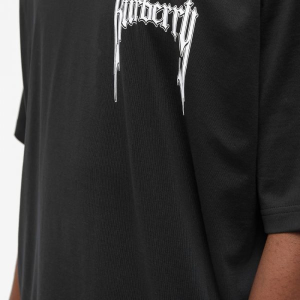Футболка Burberry Sici Artwork Logo Tee Черная M