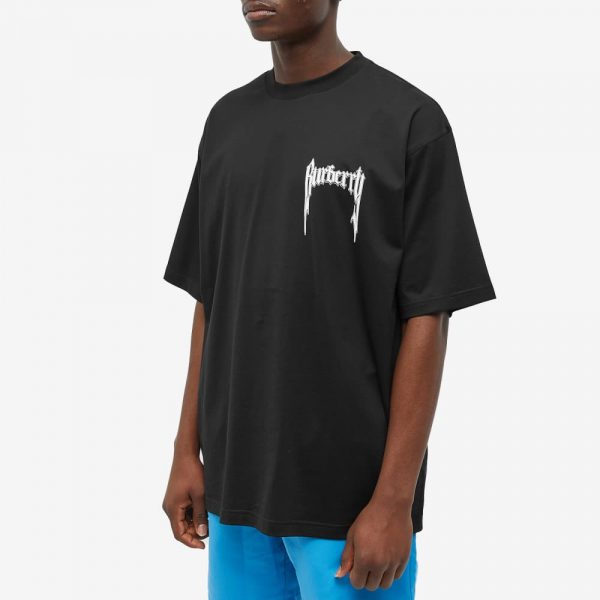 Футболка Burberry Sici Artwork Logo Tee Черная M