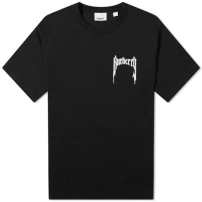 Футболка Burberry Sici Artwork Logo Tee Черная M
