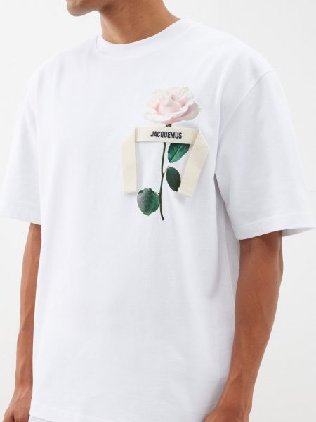 Футболка Jacquemus Rose Белая F