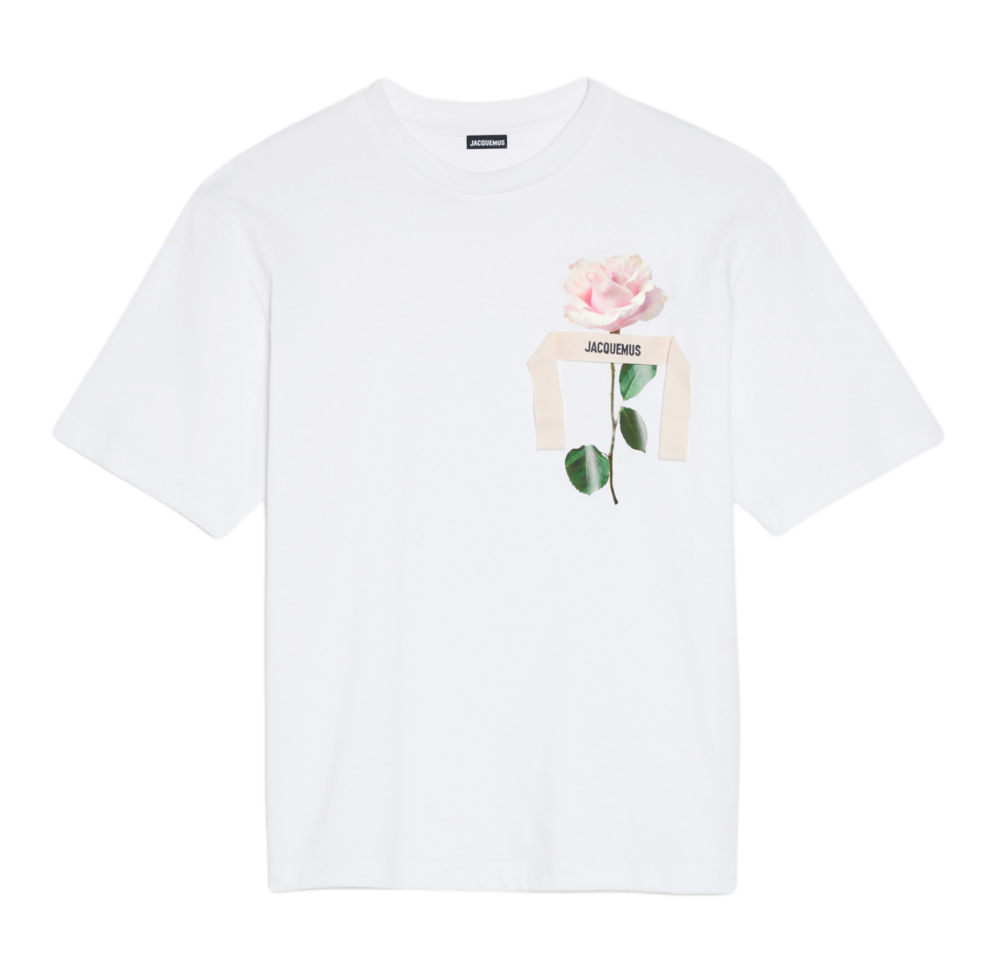 Футболка Jacquemus Rose Белая F