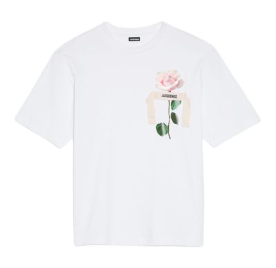 Футболка Jacquemus Rose Белая F